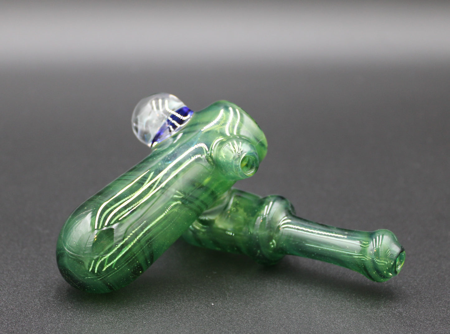 MILKY EMERALD SIDECAR DRY PIPE BY TYME