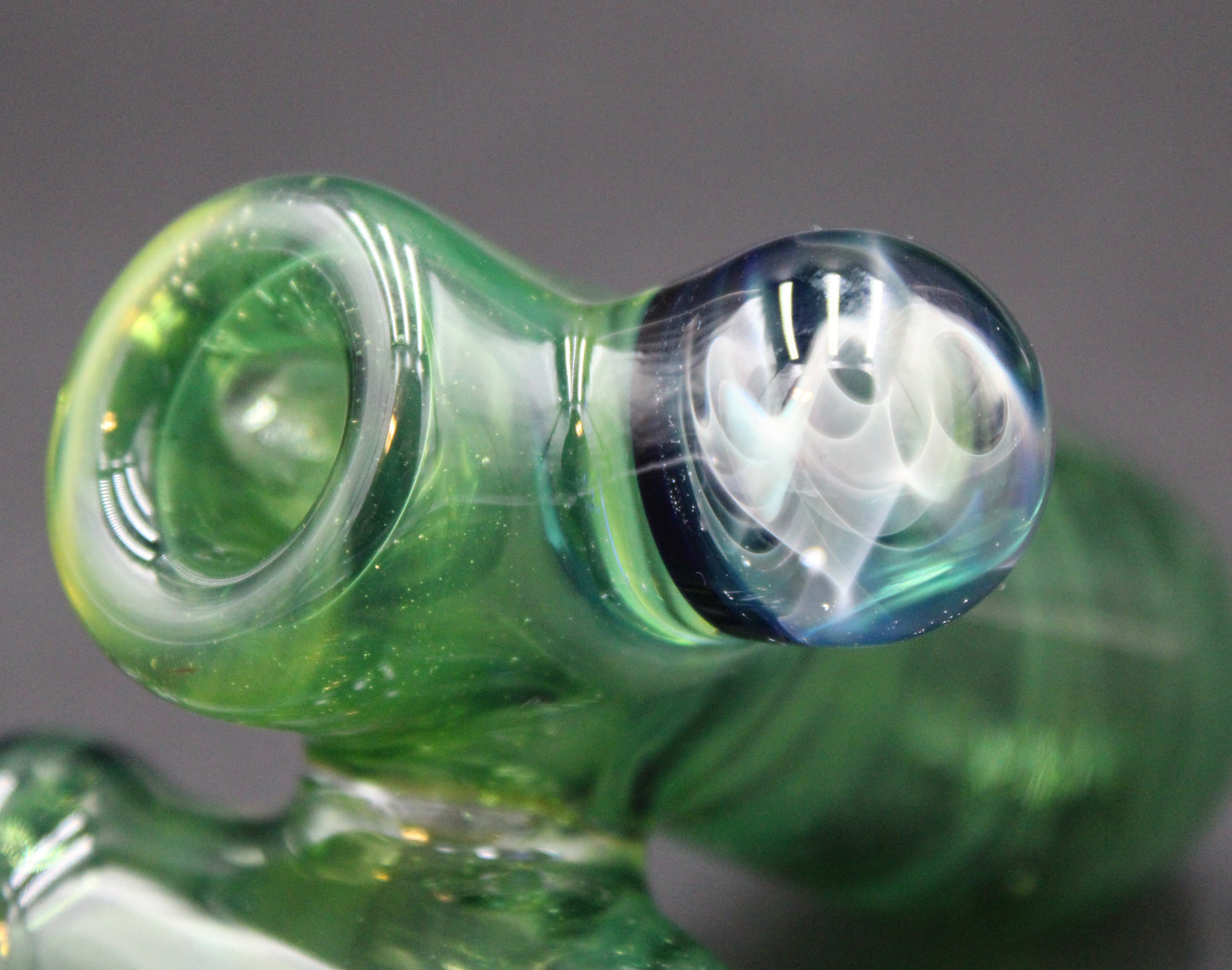 MILKY EMERALD SIDECAR DRY PIPE BY TYME