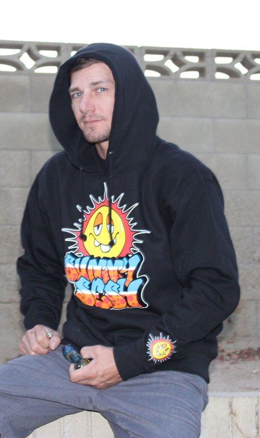 SUNNY SESH HOODIE / BLACK