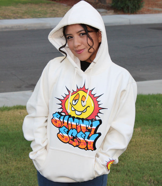 SUNNY SESH HOODIE / BONE